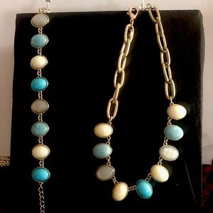 Necklace and bracelet